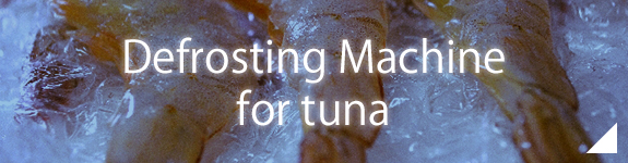 Defrosting Machine for tuna